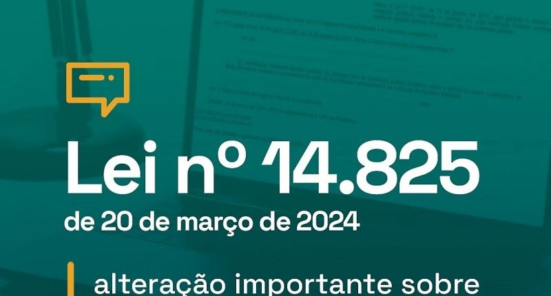 Lei 14.825/24, valida contratos de boa-fé sobre imóveis bloqueados por improbidade.